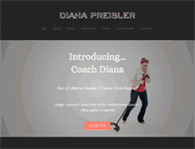 Tablet Screenshot of dianapreisler.com